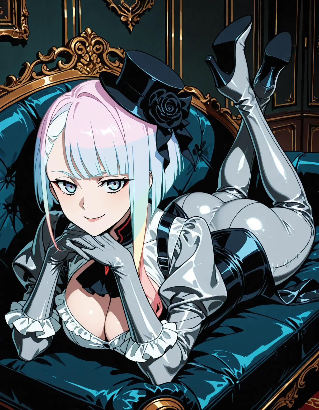 1girl,  solo,  pose on Tensor.Art