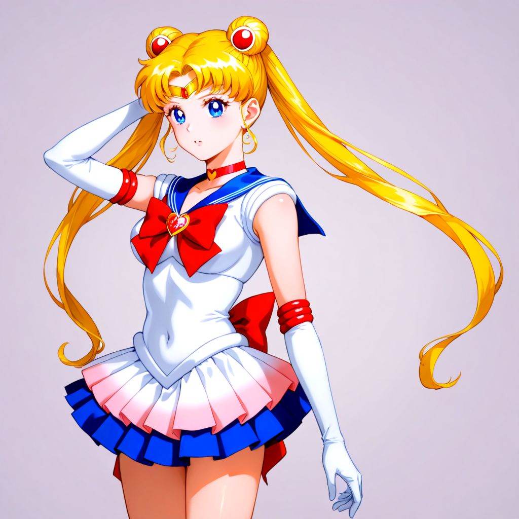super sailor moon,  bishoujo senshi sailor moon,  1girl on Tensor.Art