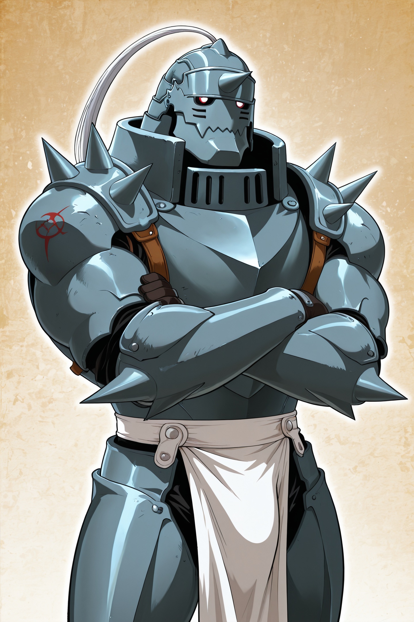 Anime Style,  alphonse elric,  male focus on Tensor.Art
