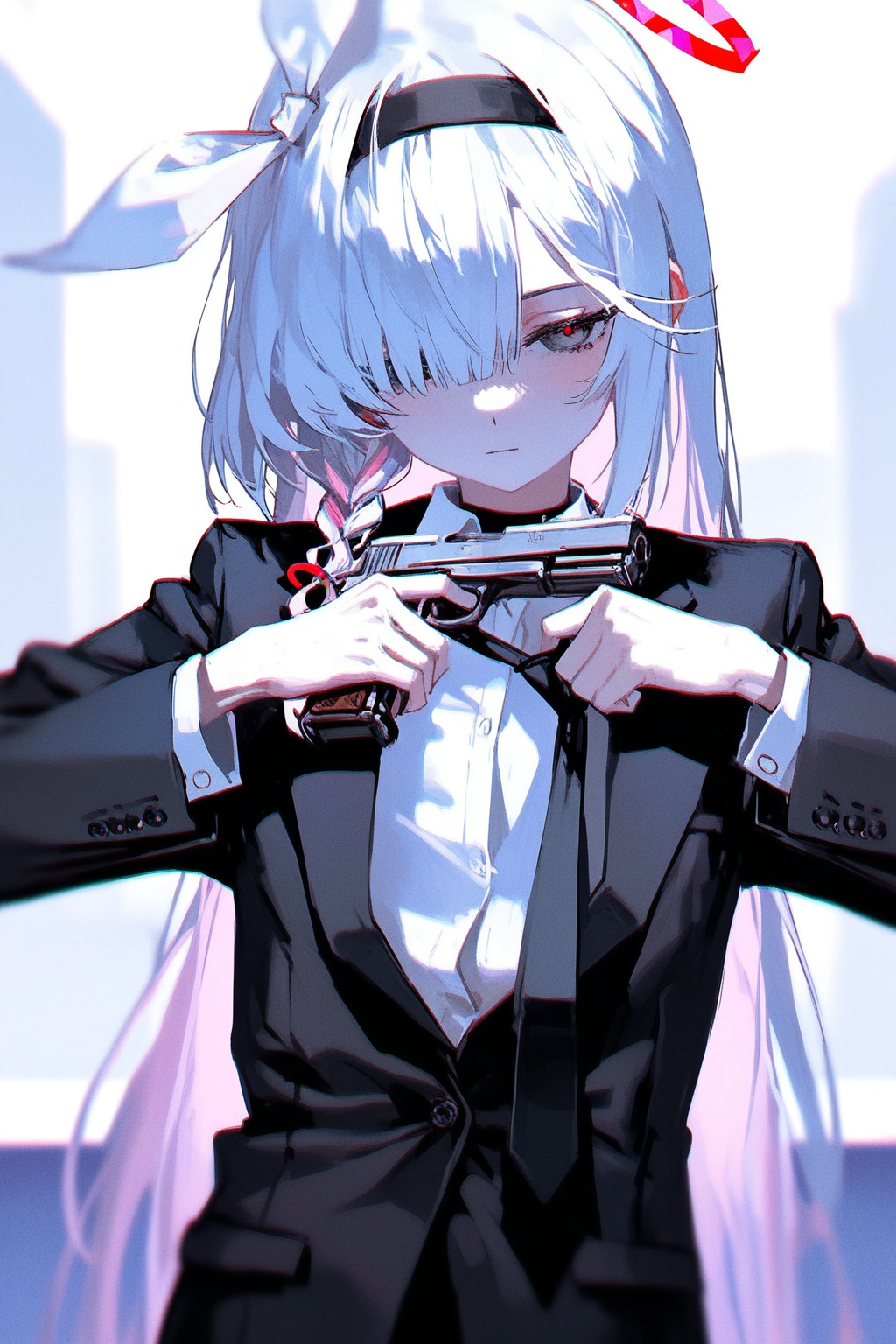 1girl,  plana \(blue archive\), on Tensor.Art