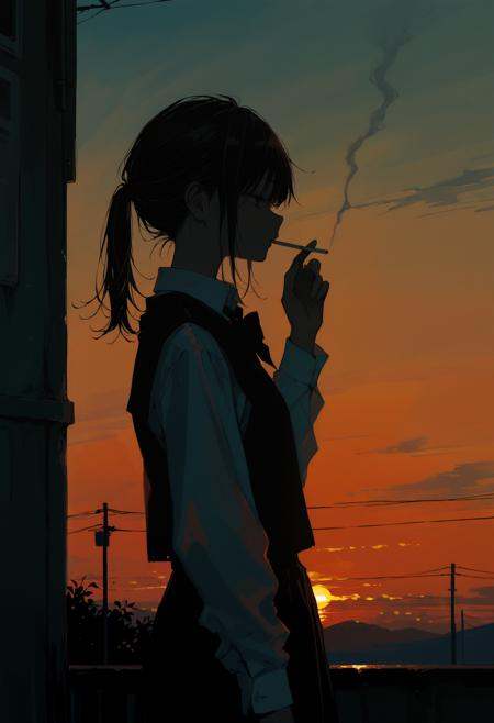 kodoku,  1girl,  solo on Tensor.Art
