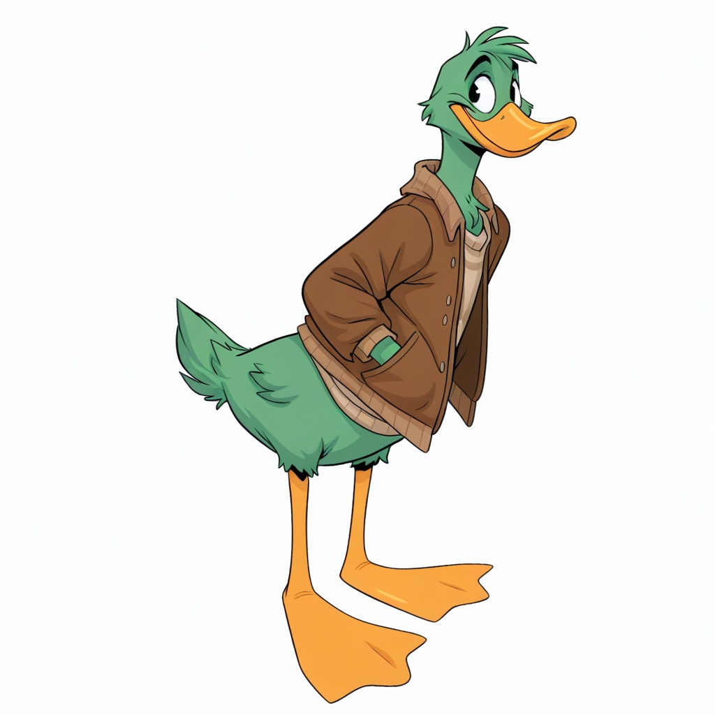 solo,  full body,  duck on Tensor.Art