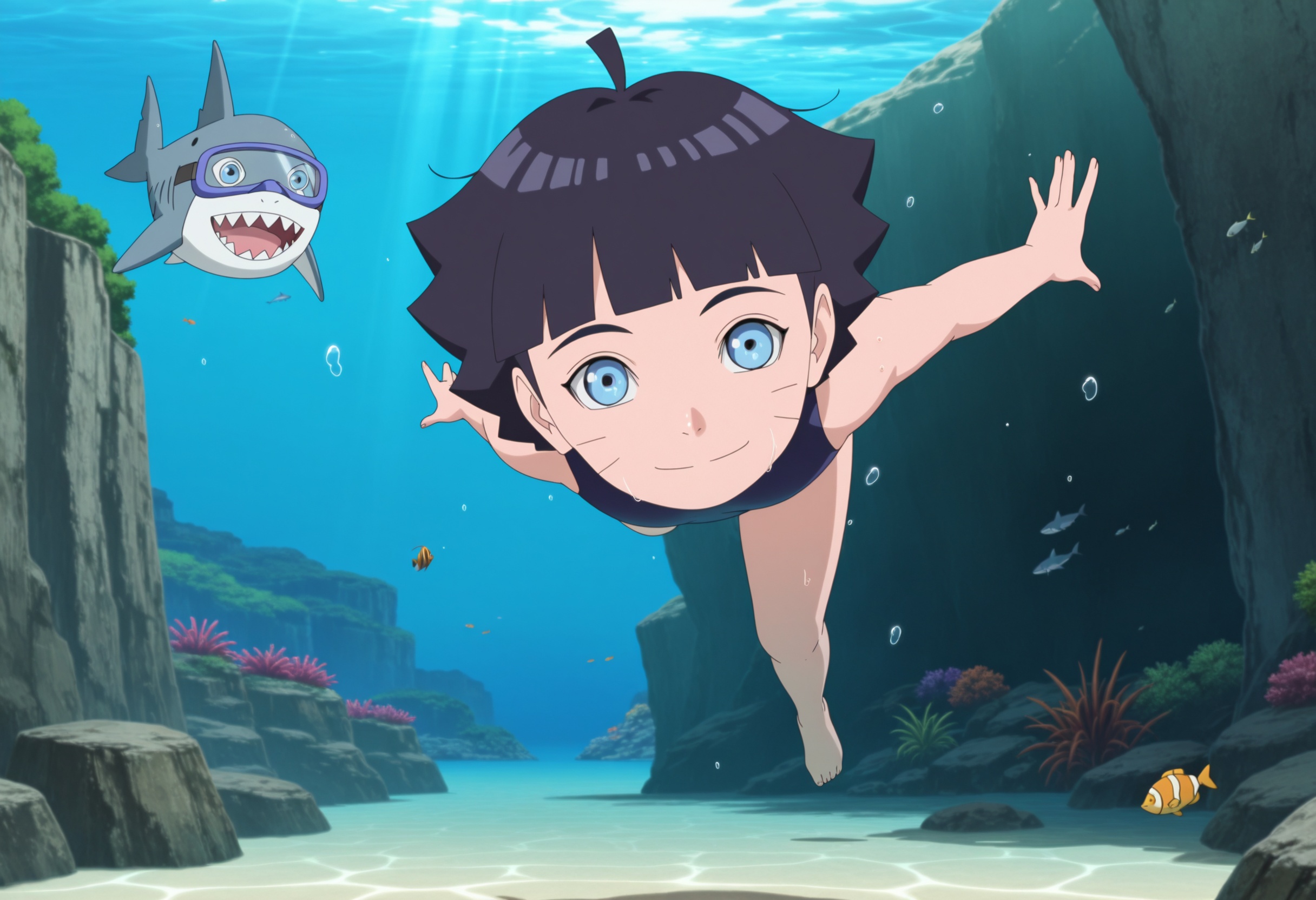 source anime,  anime screencap,  anime coloring on Tensor.Art