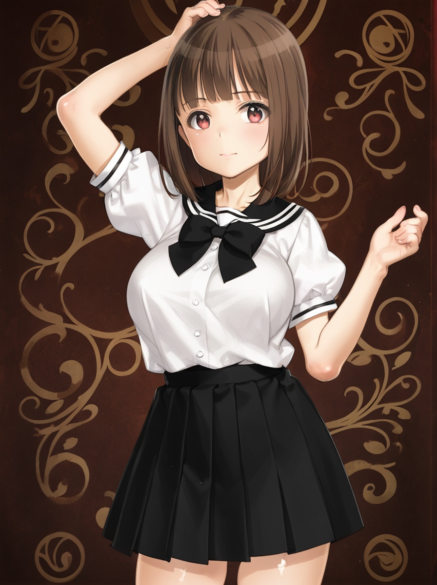 detailed background,  shiny skin,  posing on Tensor.Art
