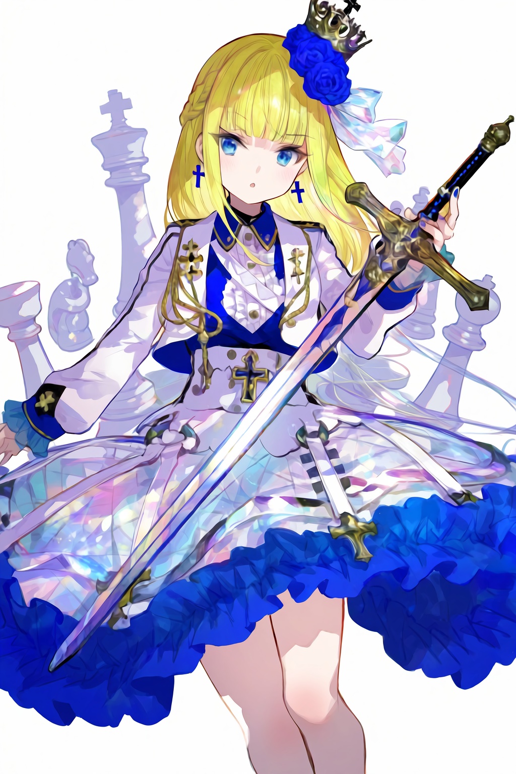 1girl,  fuzichoco,  aiguillette on Tensor.Art