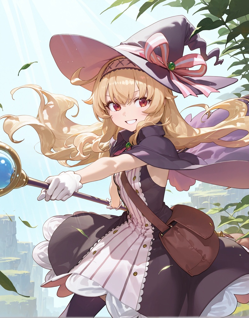 1girl,  nobeta \(main\),  witch hat on Tensor.Art