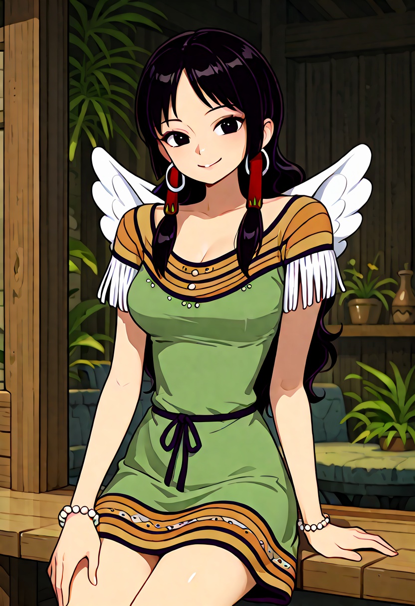 1girl,  mousse,  green dress on Tensor.Art