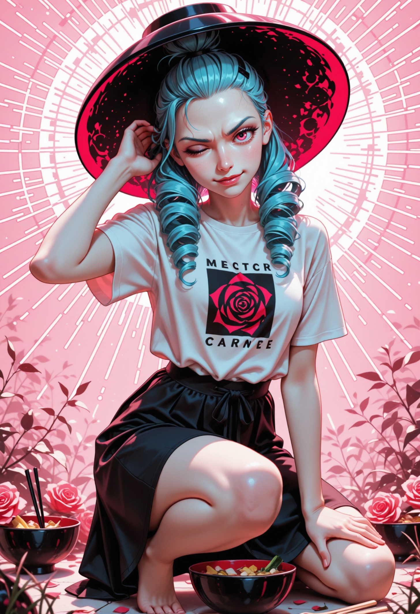 action woman,  arguing,  scowl on Tensor.Art