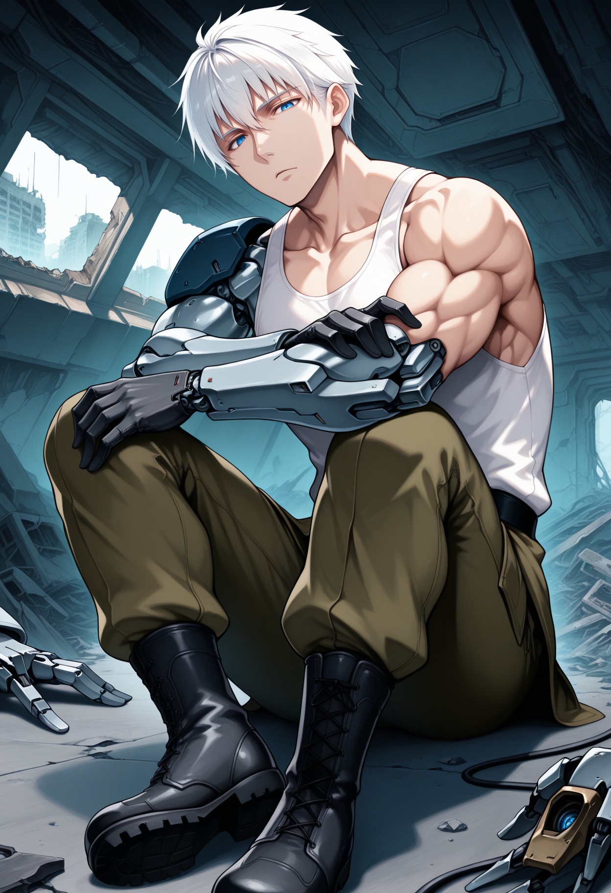 masterpiece,  best quality,  1boy on Tensor.Art