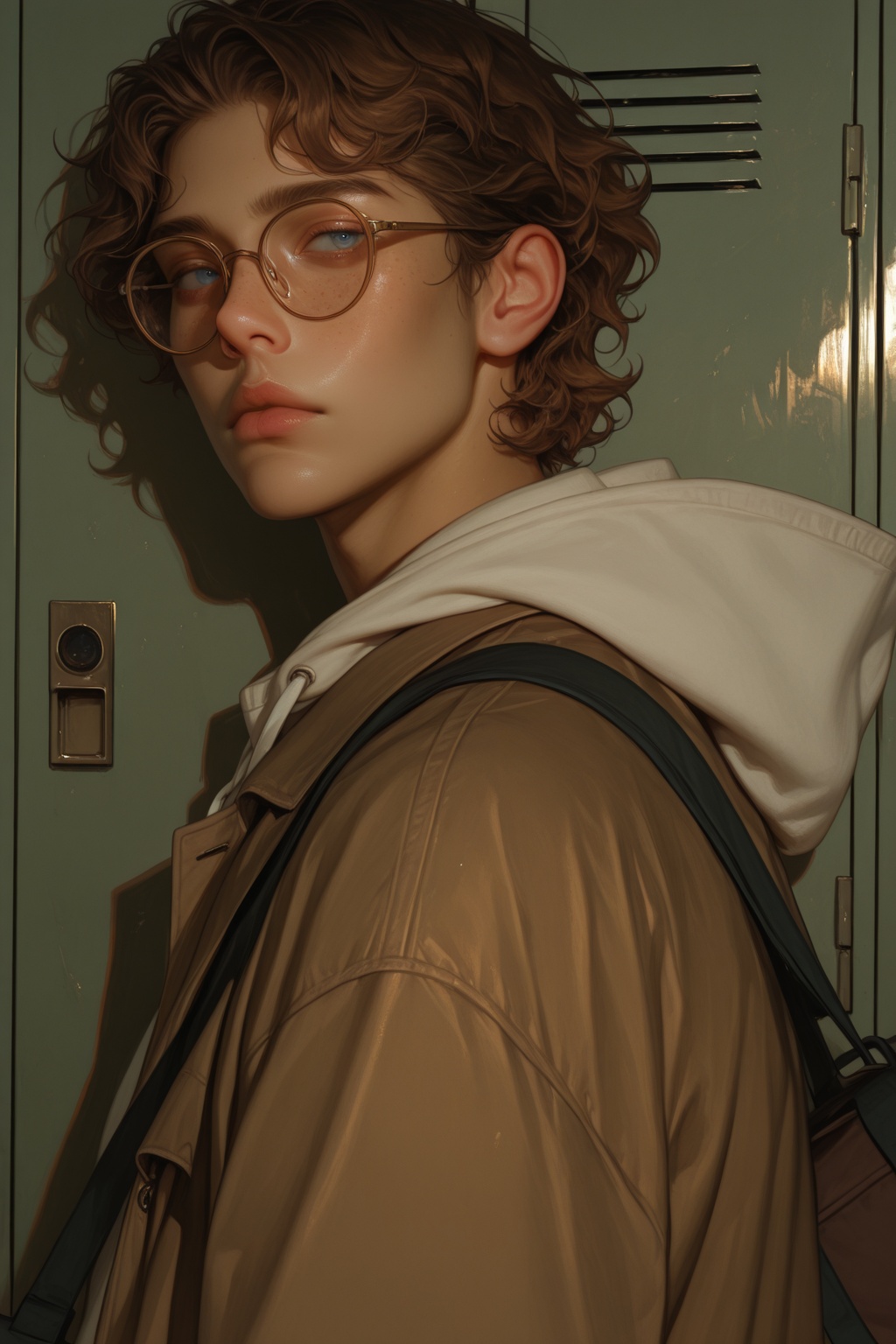 locker,  male focus,  1boy on Tensor.Art