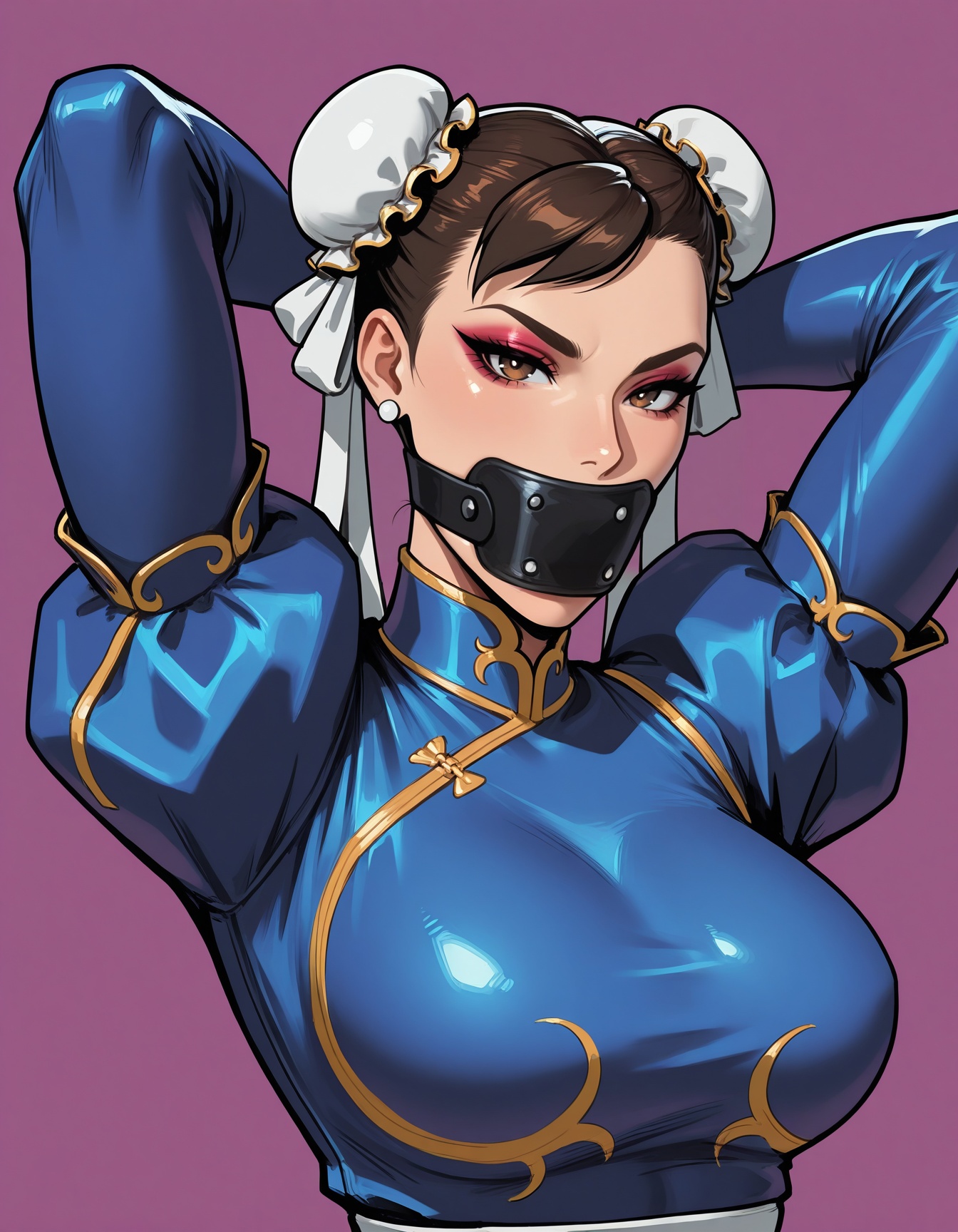 1girl,  solo,  chun li on Tensor.Art
