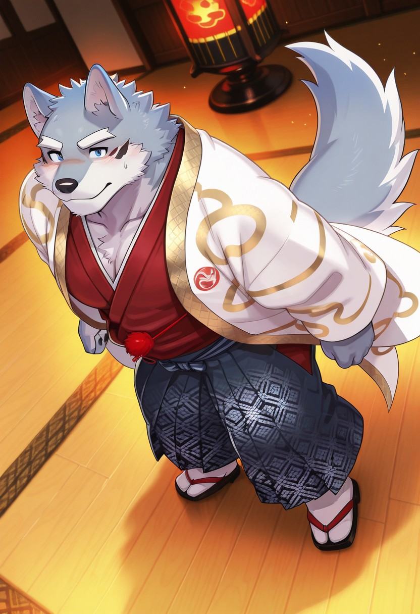 HakumaCS,  solo,  furry on Tensor.Art