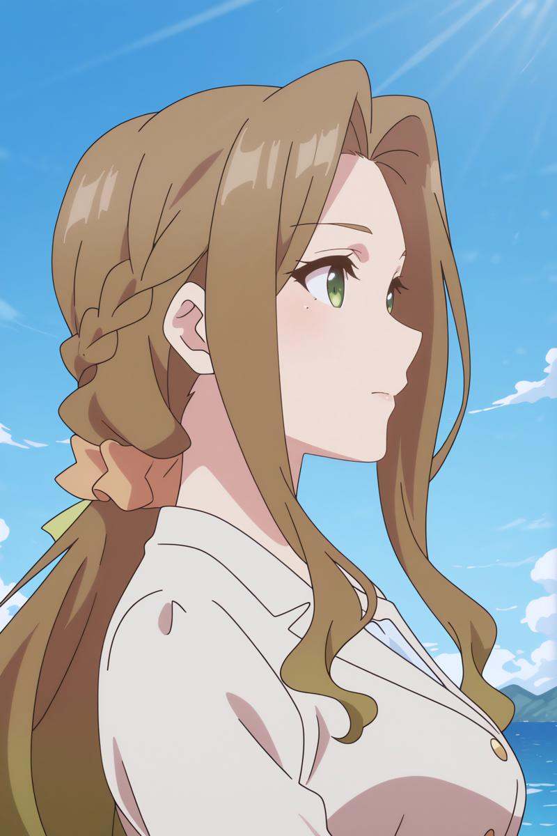 anime coloring,  newest,  Kiyotaki Keika on Tensor.Art