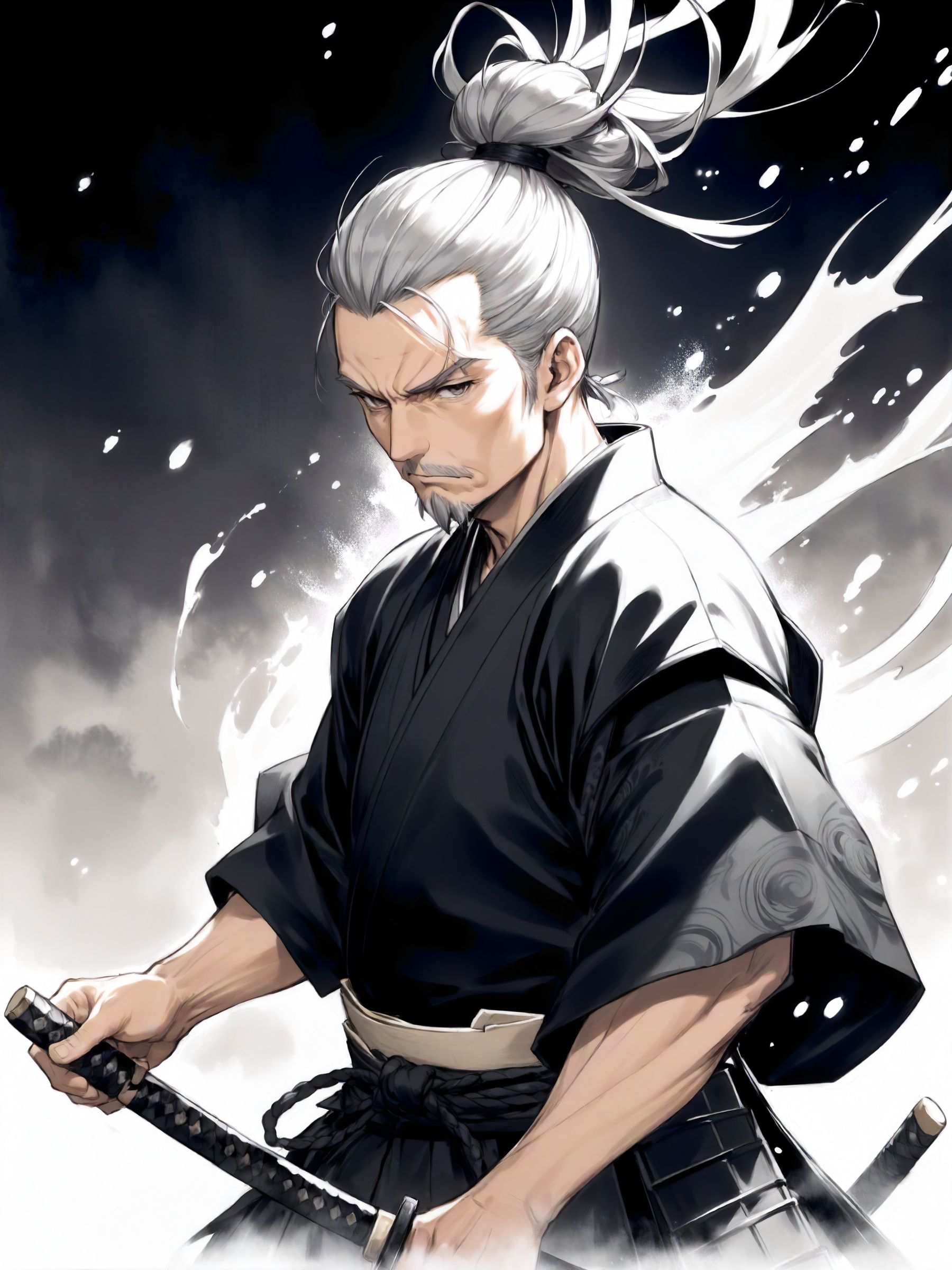 masterpiece,  projecting a commanding presence,  meditative on Tensor.Art