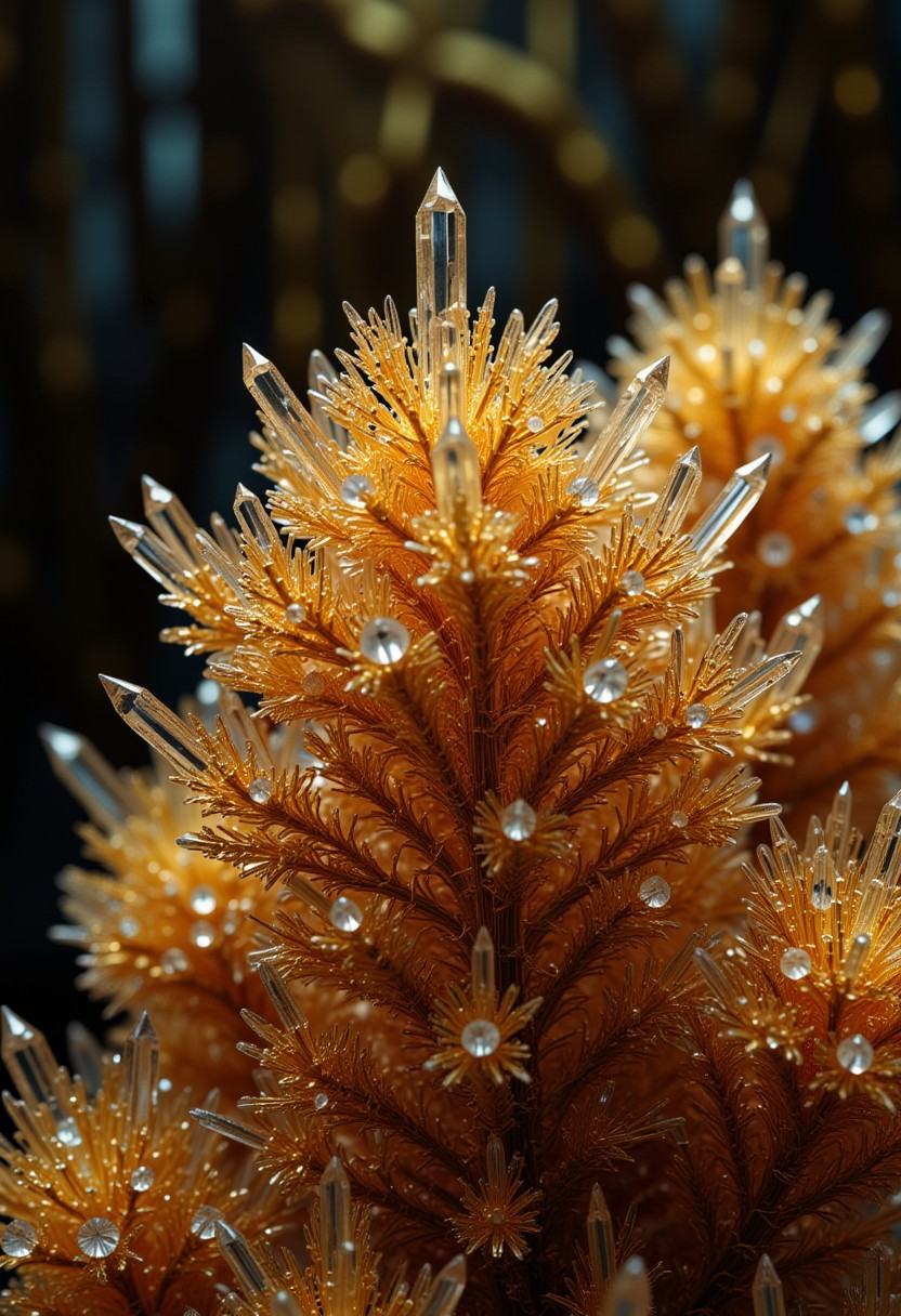 The image is a high-resolution photograph of a cactus,  rendered in an ultra-realistic,  hyper-realistic digital art style...