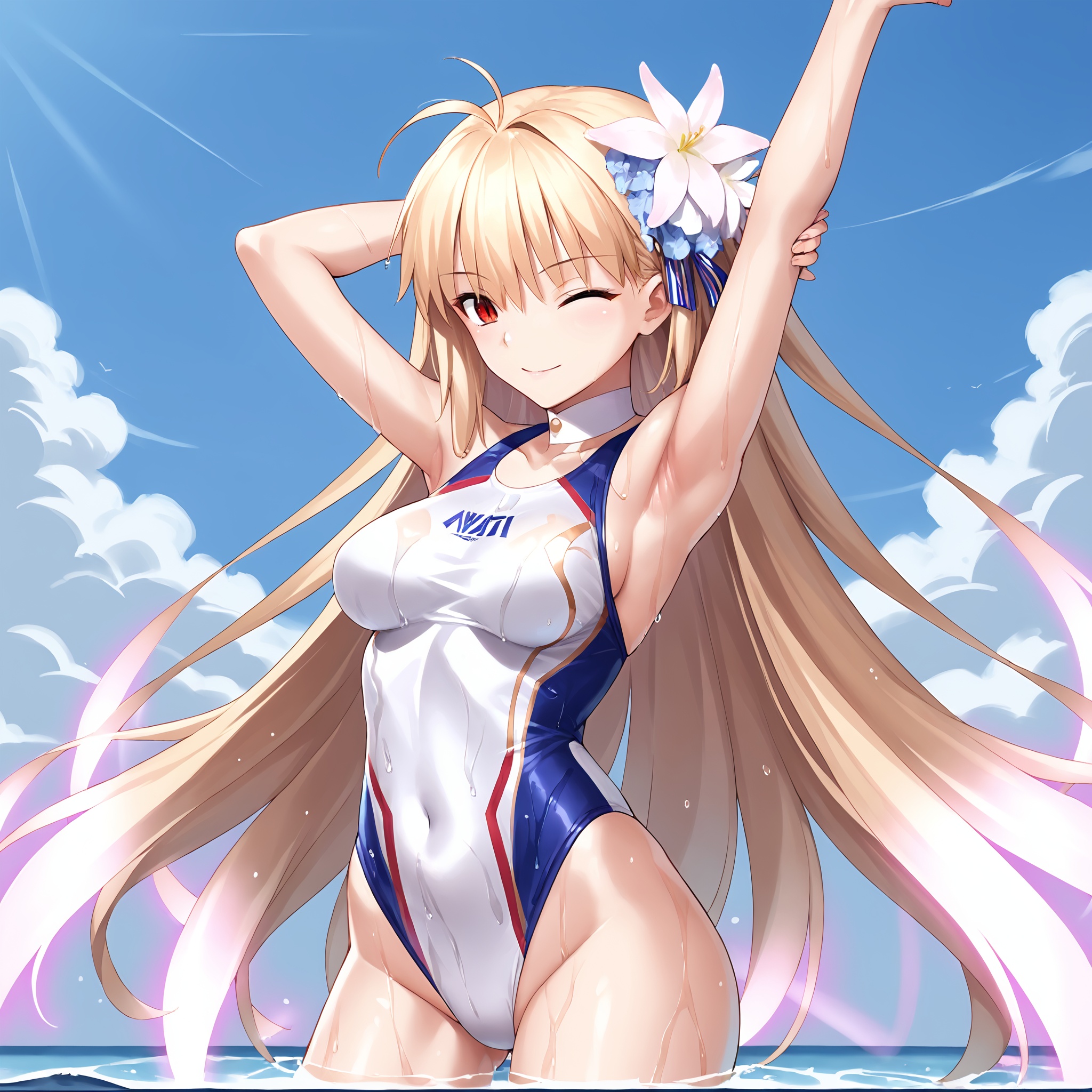 1girl,  solo, on Tensor.Art