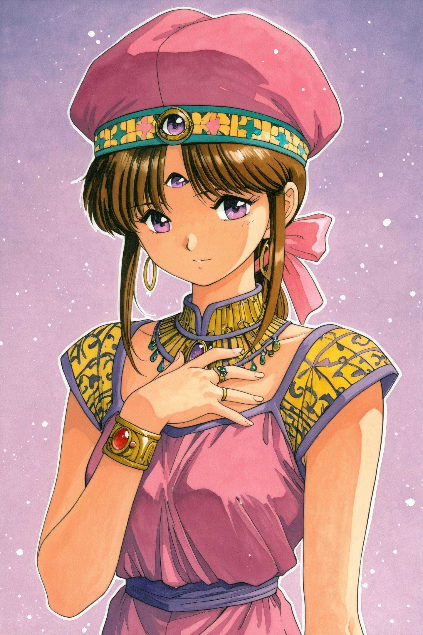 Parvati Ⅳ,  third eye,  1girl on Tensor.Art