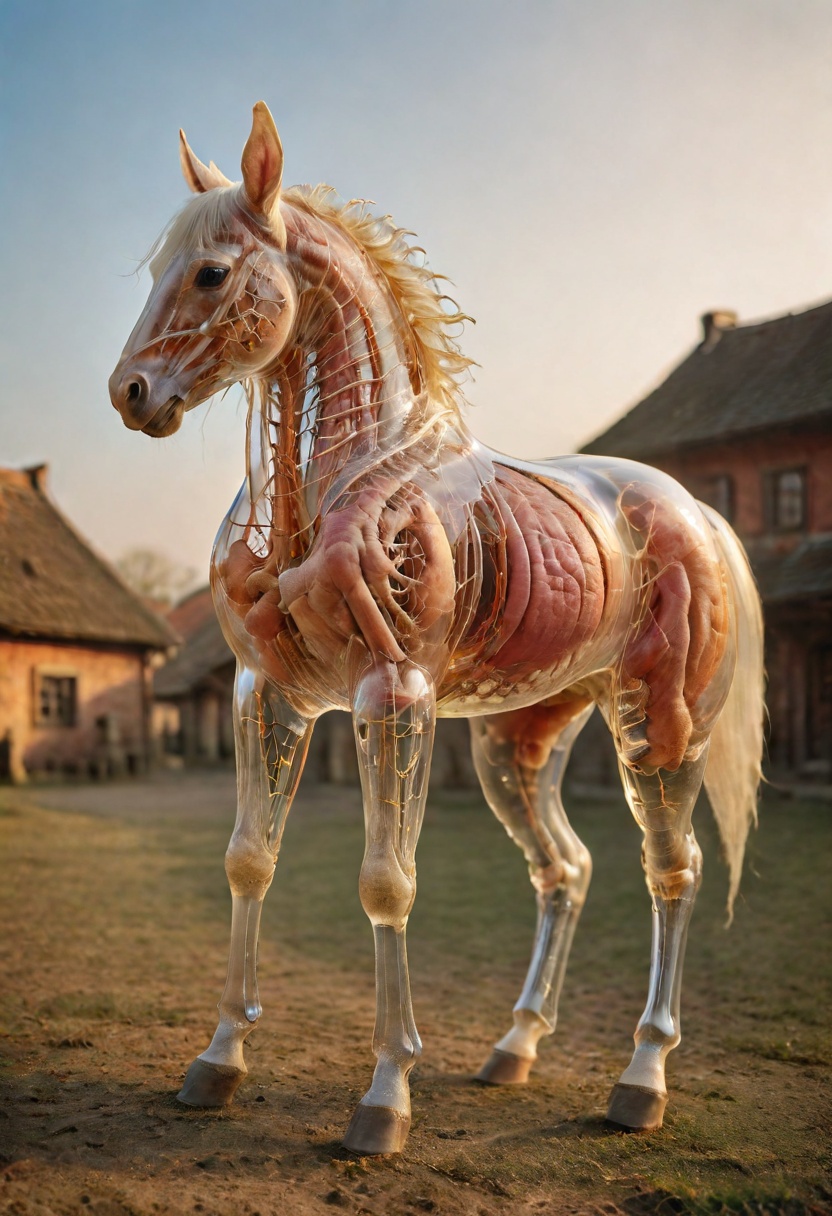 jiqiren-toushi,  transparent,  You can see the internal structure on Tensor.Art