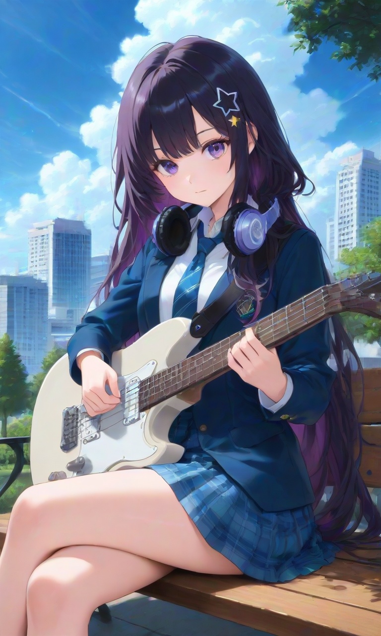 1girl,  solo,  long hair on Tensor.Art