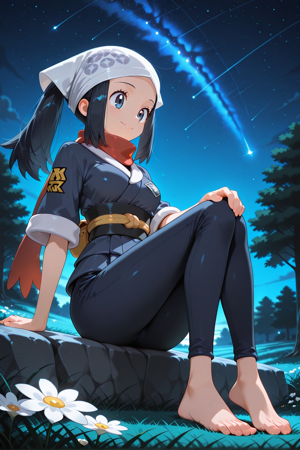 1girl,  solo,  akari_(pokemon) on Tensor.Art