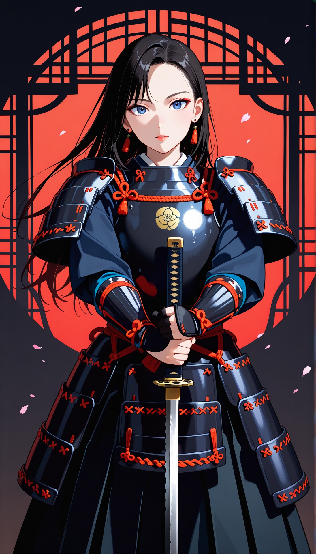 1girl,  solo,  shoulder armor on Tensor.Art
