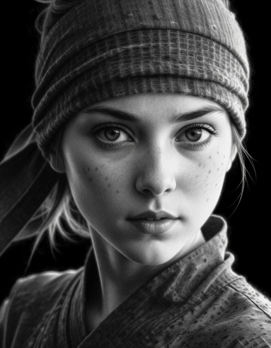 ehgraphite,  ninja girl on Tensor.Art