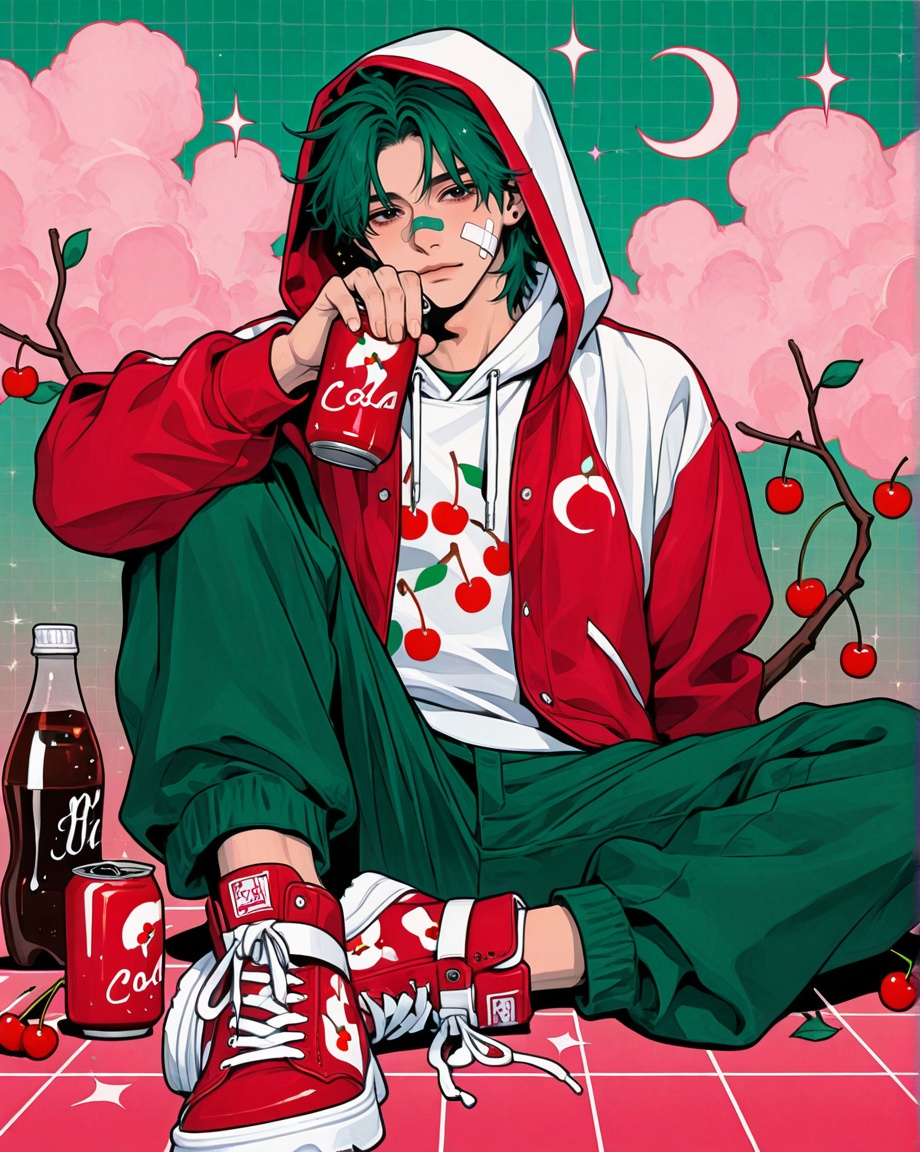 male focus,  solo,  1boy on Tensor.Art