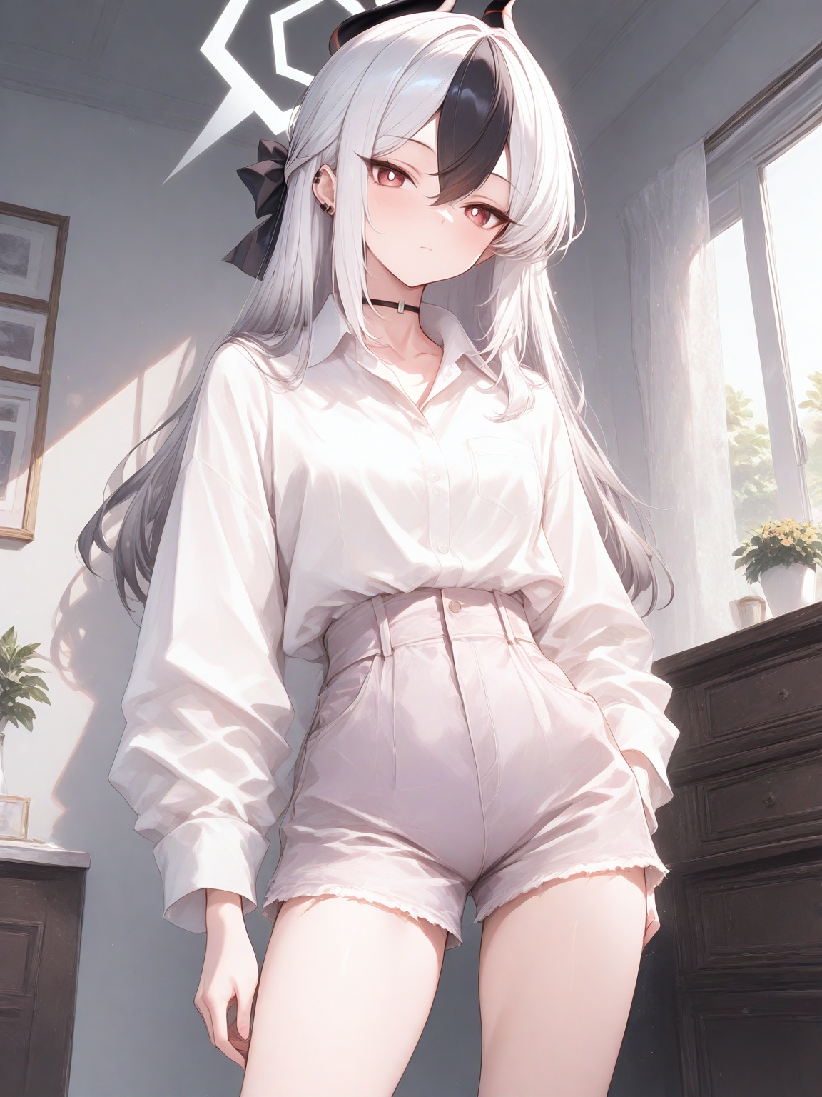 1girl,  kayoko \(blue archive\),  standing on Tensor.Art