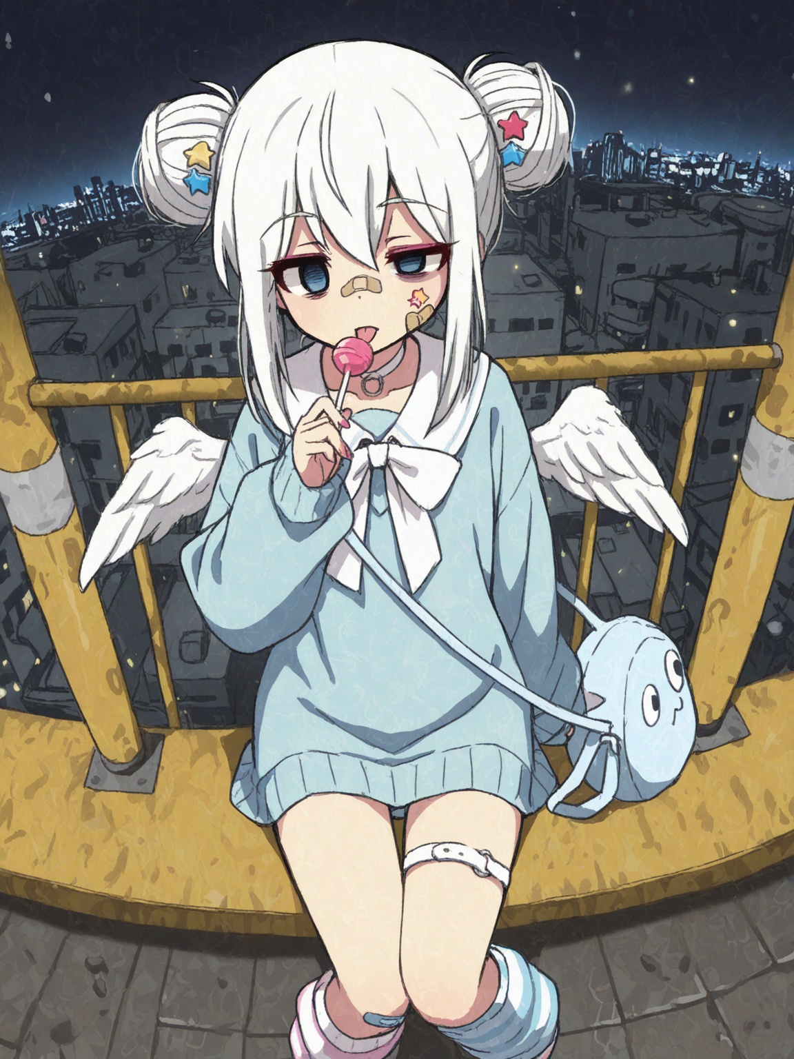 1girl,  solo,  wagashi \(dagashiya\) on Tensor.Art