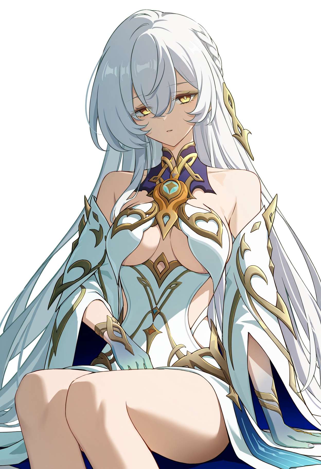 Istaroth \(Genshin Impact\),  solo,  braid on Tensor.Art