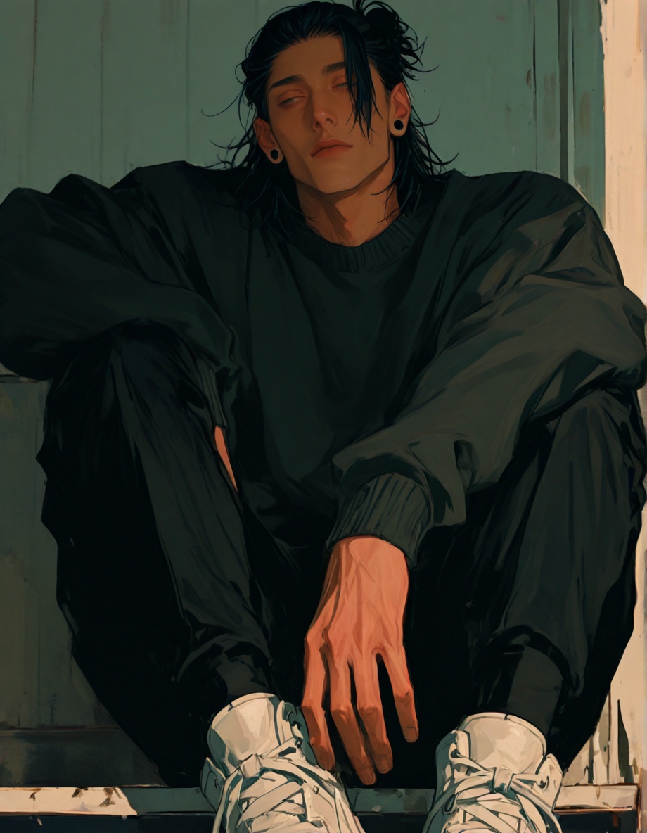 mature,  jujutsu_kaisen,  getou_suguru on Tensor.Art