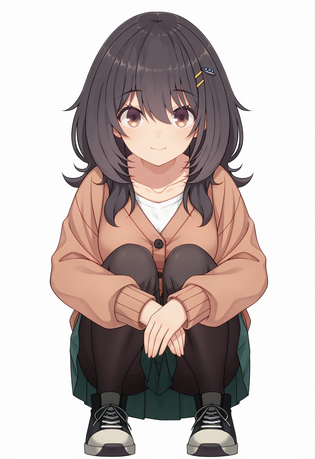Mako KAWAI,  solo,  pantyhose by wiehhg_37 on Tensor.Art