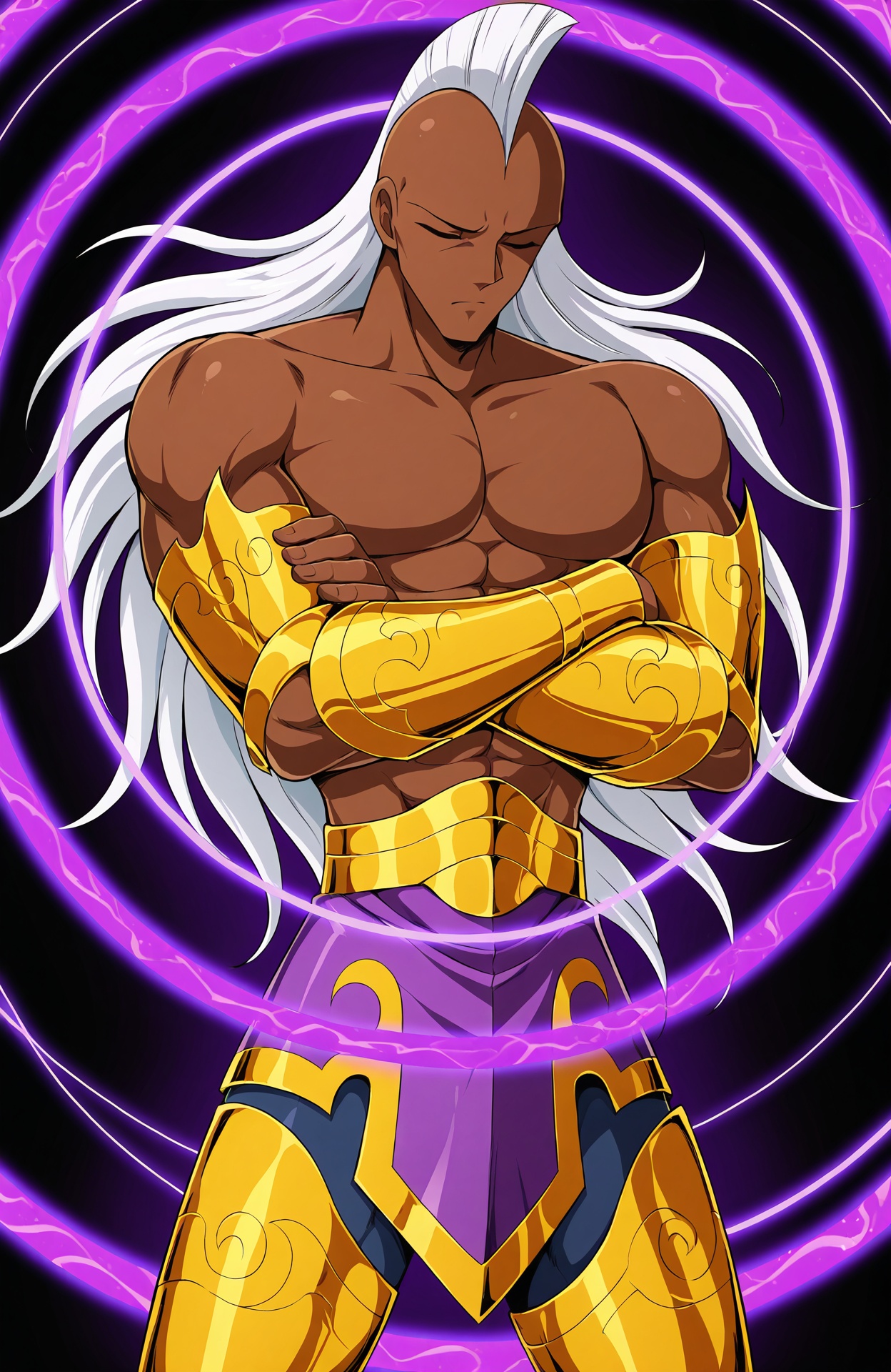 ss_krishna,  dark-skinned male,  muscular male on Tensor.Art