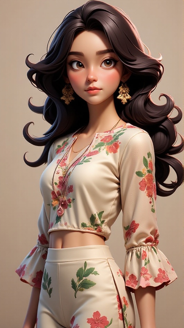 3d,  pixar style,  Beautiful on Tensor.Art