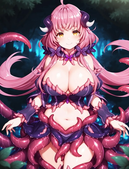 1girl,  nel,  tentacles on Tensor.Art