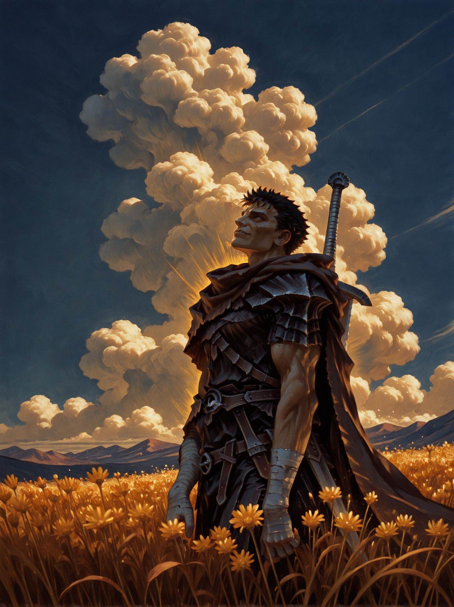 illu2025,  1boy,  guts \(berserk\) on Tensor.Art