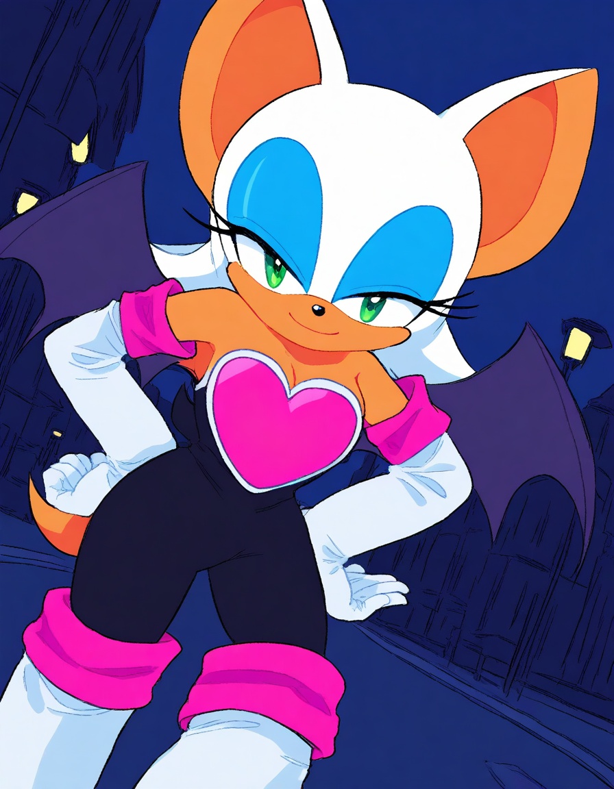 rouge,  animal ears,  bat ears on Tensor.Art