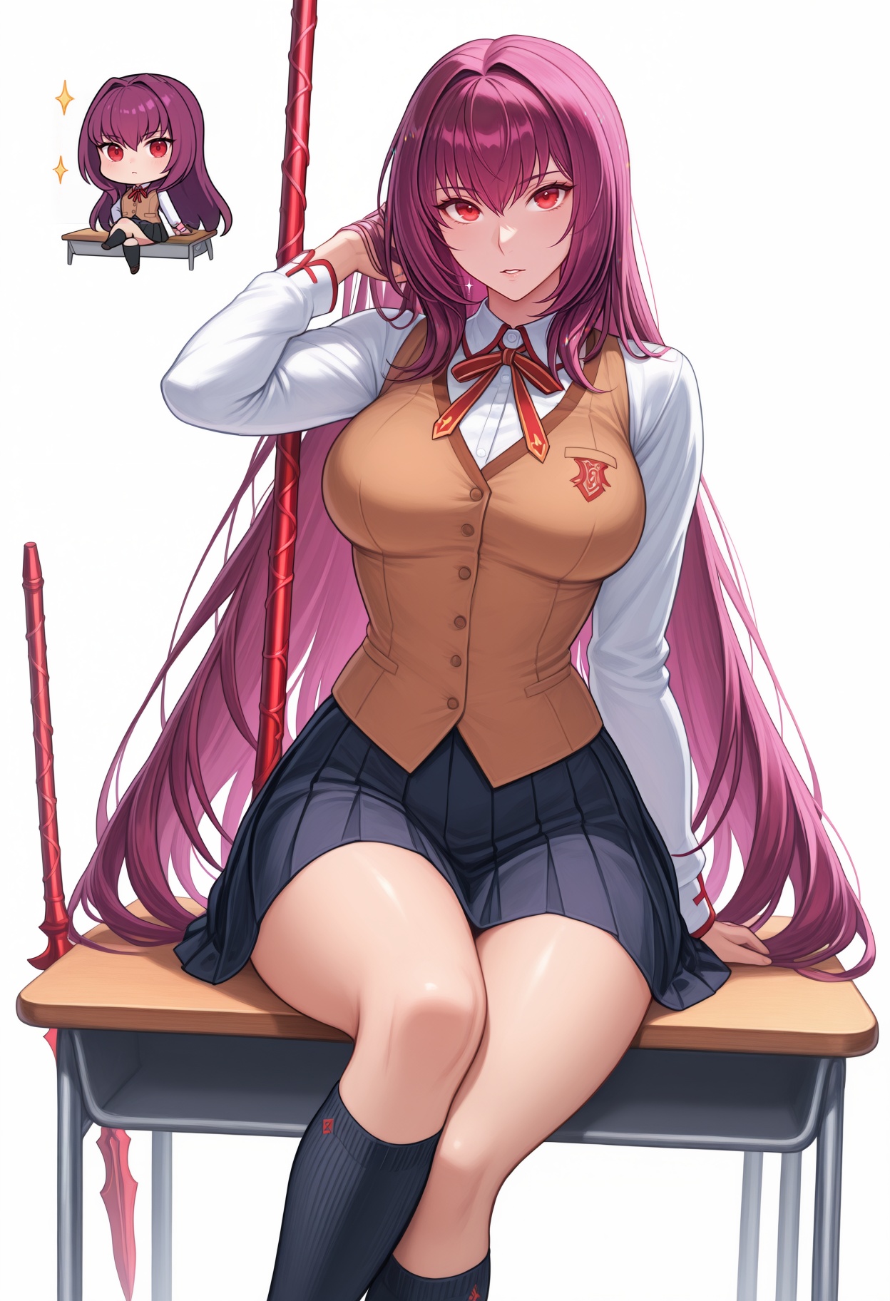 scathach \(fate\),  cu chulainn \(fate\),  cu chulainn \(fate/stay night\) on Tensor.Art