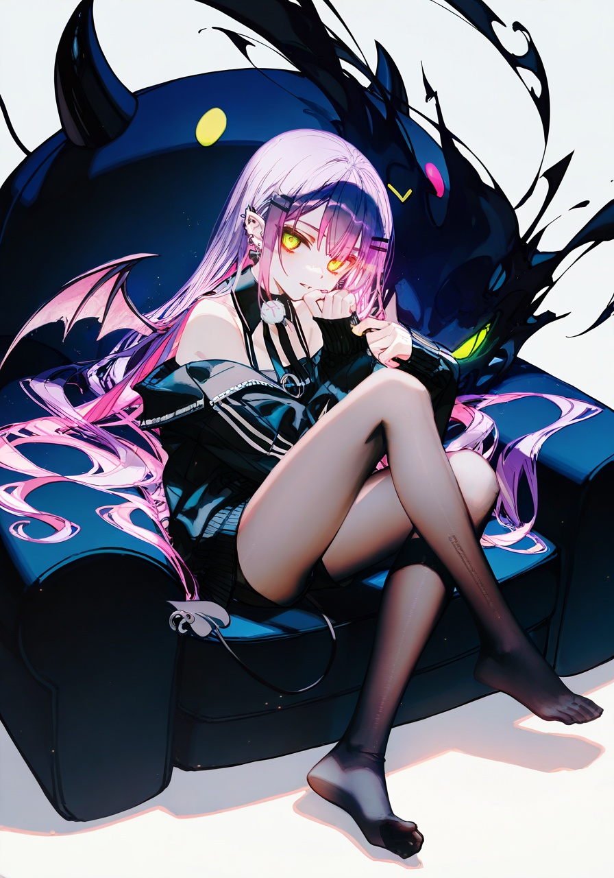 VERY DARK,  DARKNESS,  1girl on Tensor.Art