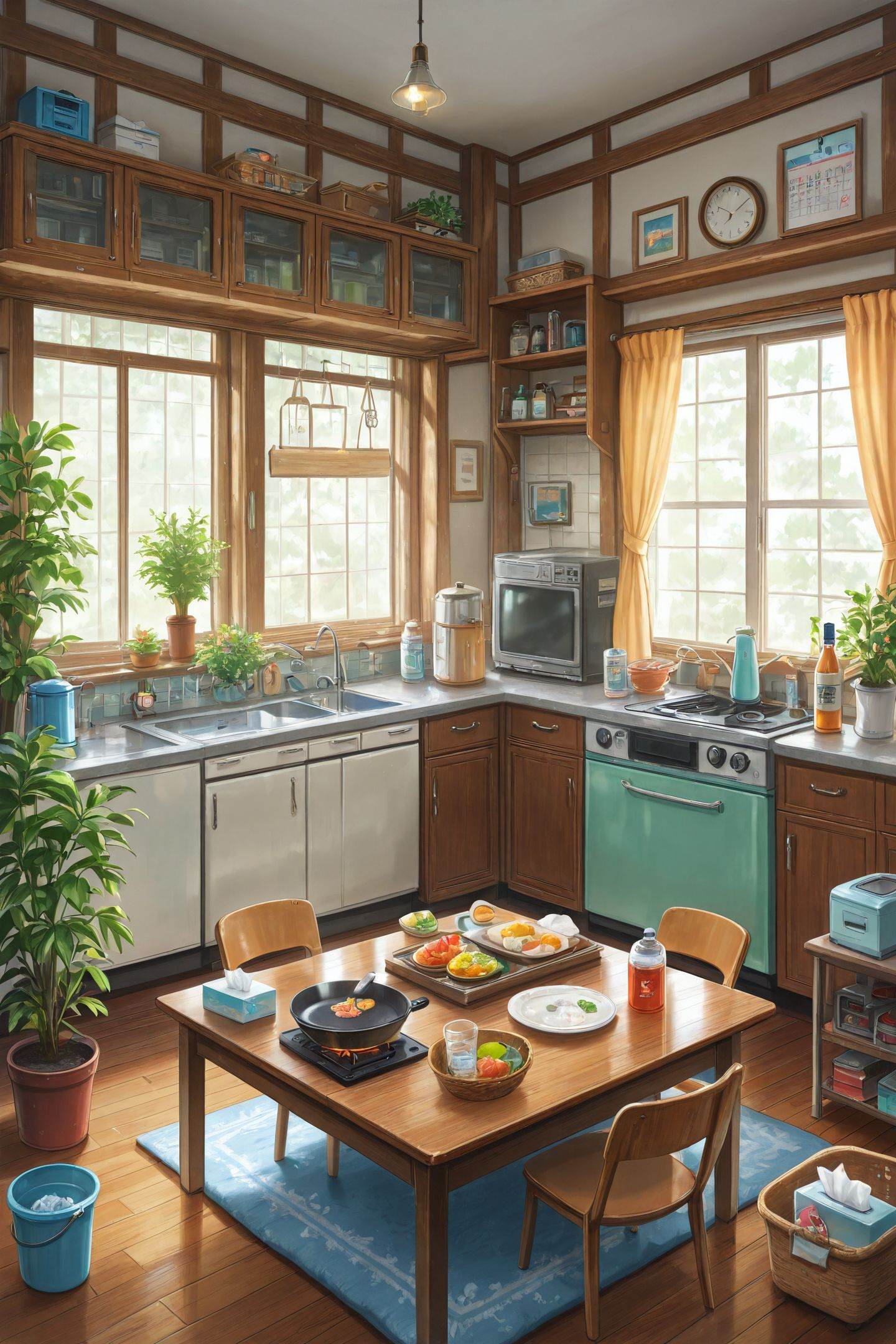 loaded interior,  no humans,  scenery on Tensor.Art