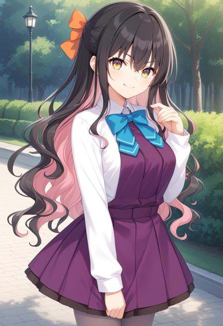 1girl,  solo,  park on Tensor.Art