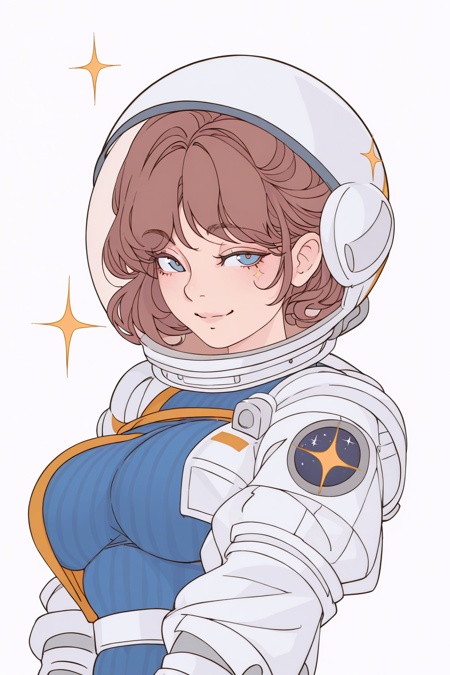 1girl,  solo,  space_helmet on Tensor.Art