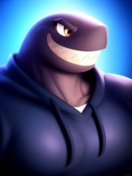 bulletbill,  male,  anthro on Tensor.Art