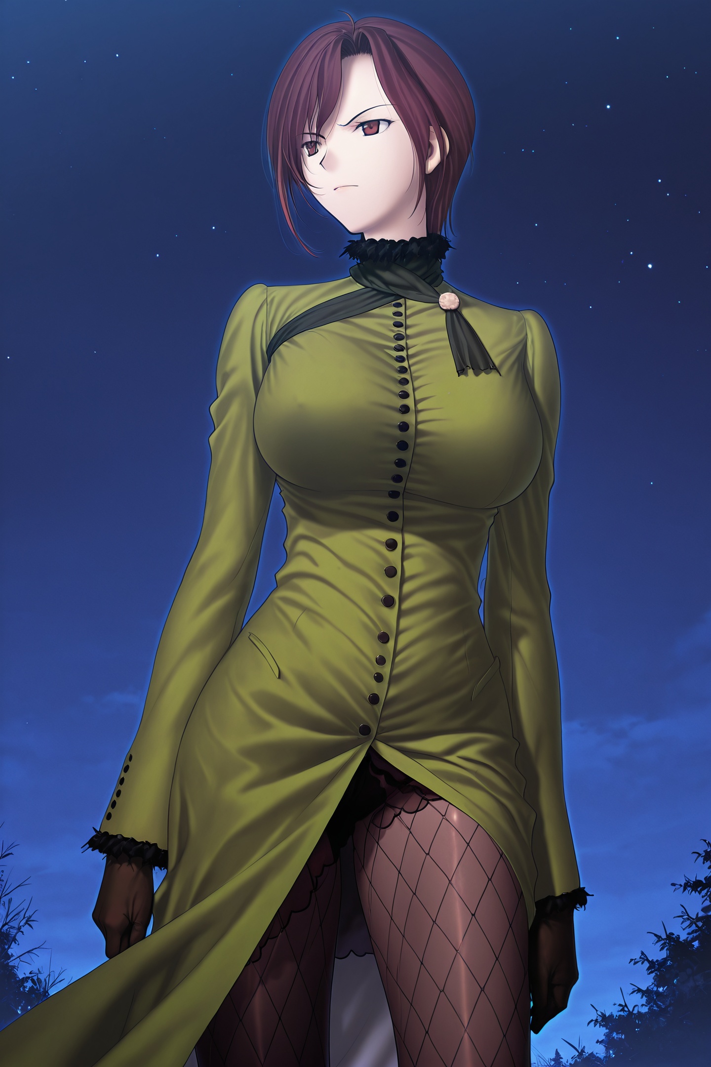 Witch on the Holy Night Style,  Aozaki Touko,  1girl on Tensor.Art