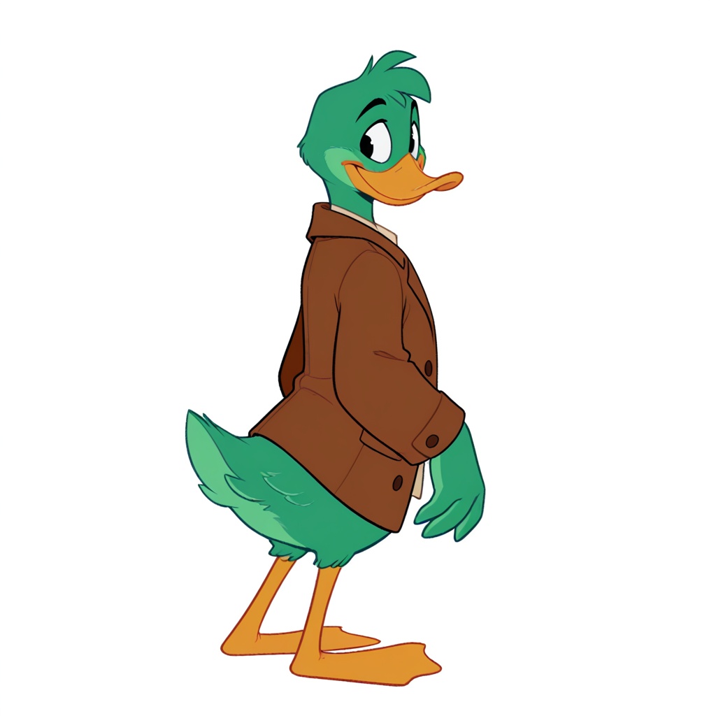 solo,  full body,  duck on Tensor.Art