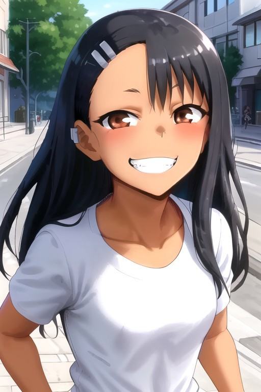 1girl,  Hayase Nagatoro,  Black hair on Tensor.Art