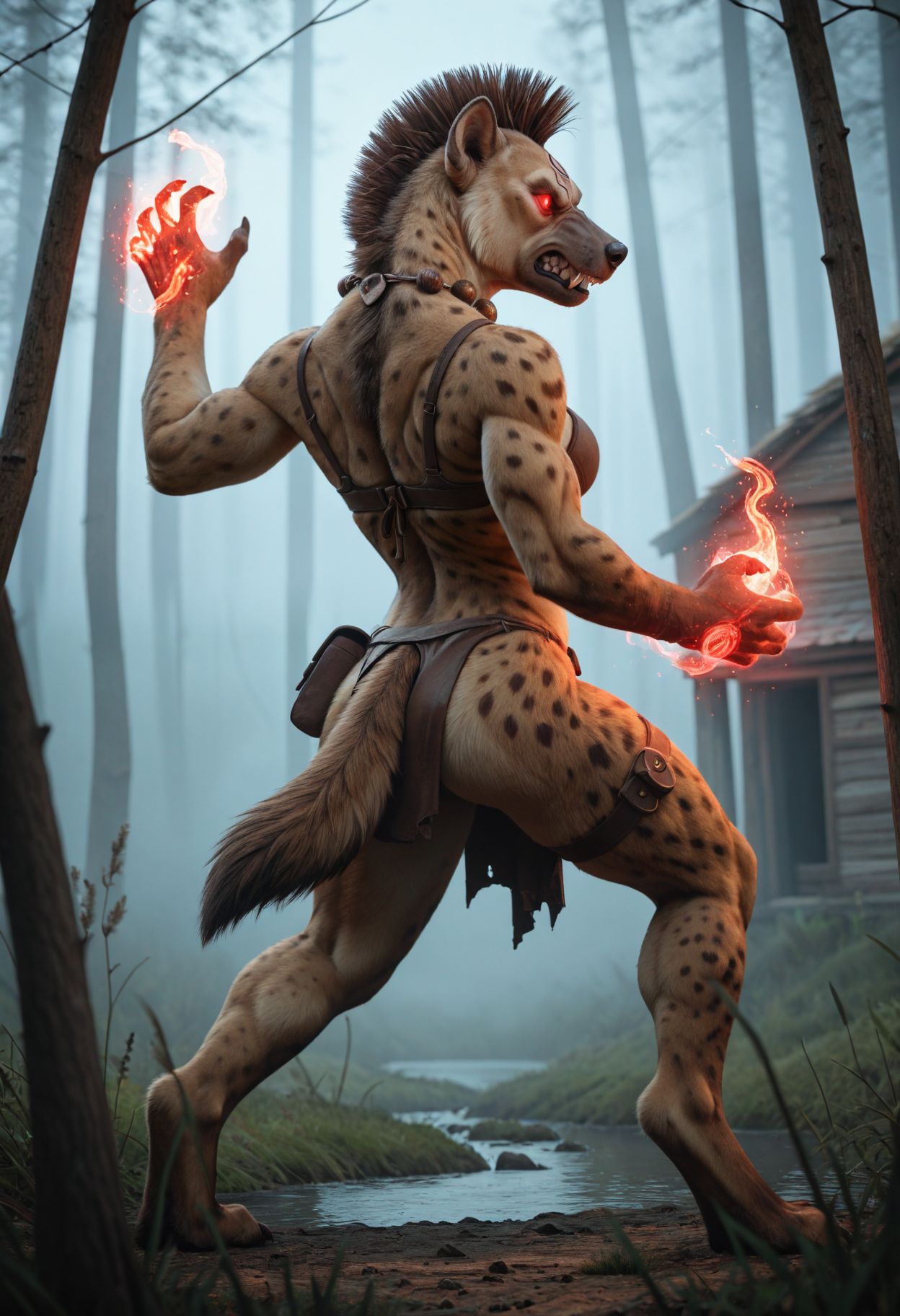 detailed fur,  anthro,  furry on Tensor.Art