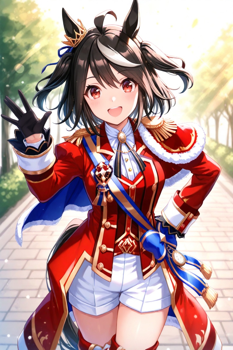 masterpiece,  best quality,  kitasan black \(umamusume\) on Tensor.Art