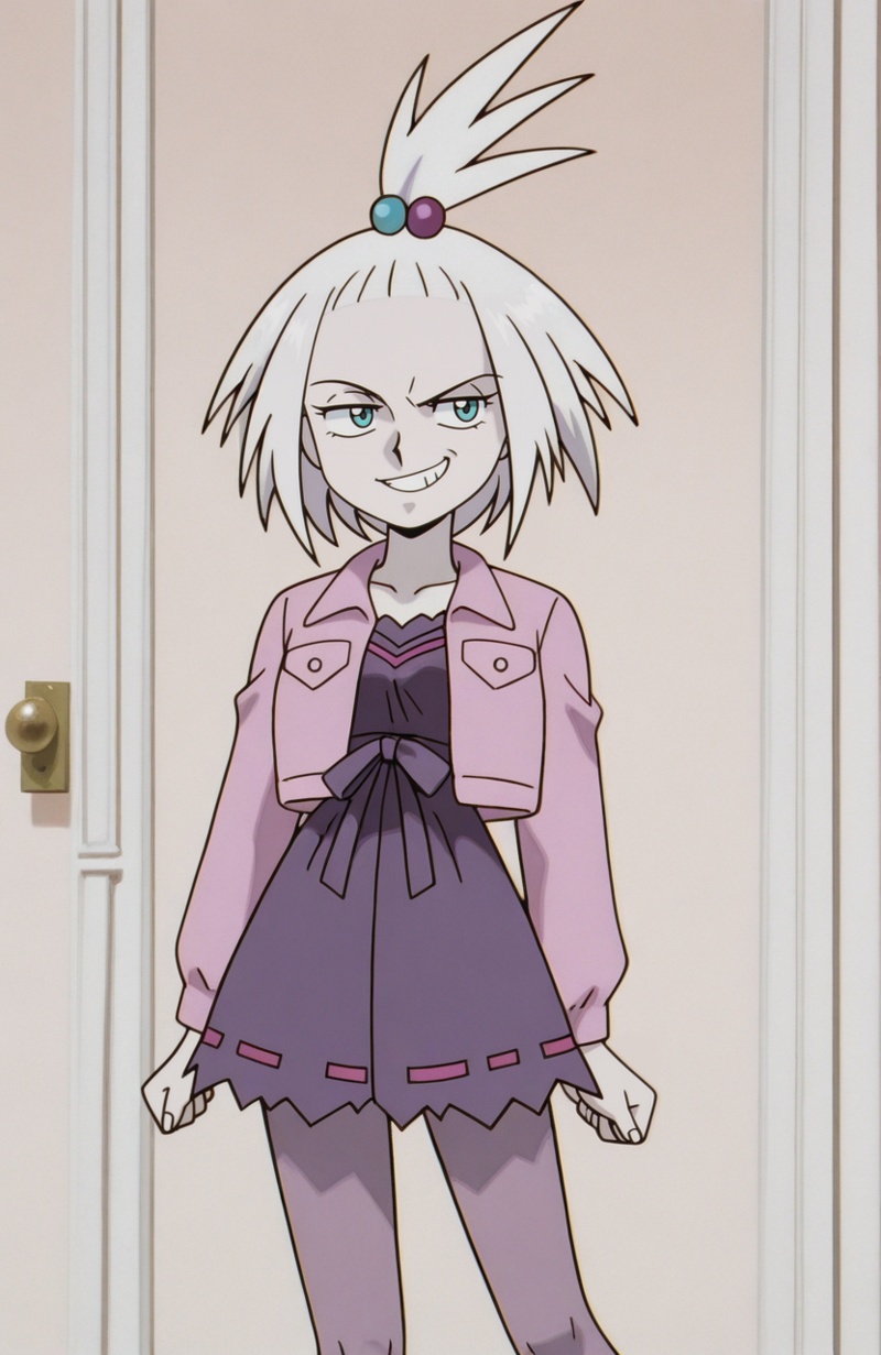 solo,  1girl,  roxie \(pokemon\) on Tensor.Art