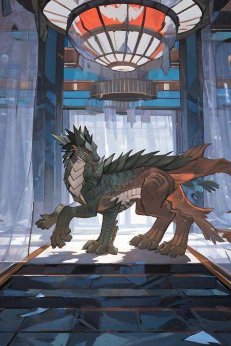 iguion,  scales,  tail on Tensor.Art
